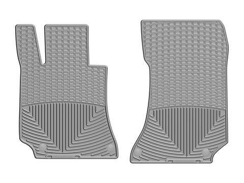 WeatherTech 2015-2018 Mercedes-Benz CLS-Class Front Rubber Mats - Grey - W357GR