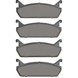 R1 90-96 Mercury Tracer Rear Semi Met Brake Pads - 2311-0458-00