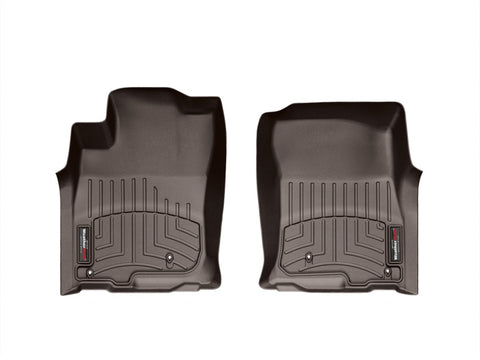 WeatherTech 11-12 Toyota 4Runner Front FloorLiners - Cocoa - 473611