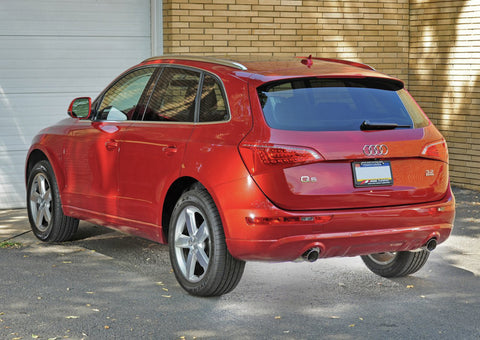 AWE Tuning Audi 8R Q5 3.2L Non-Resonated Exhaust System (Downpipe-Back) - Polished Silver Tips - 3020-32018