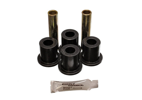 Energy Suspension Rr Spring Frame Shackle Kit - Black - 4.2128G