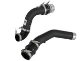 aFe Bladerunner 3in Hot and Cold Side Black Intercooler Tubes 2017 Ford Diesel Trucks V8 6.7L (td) - 46-20314-B