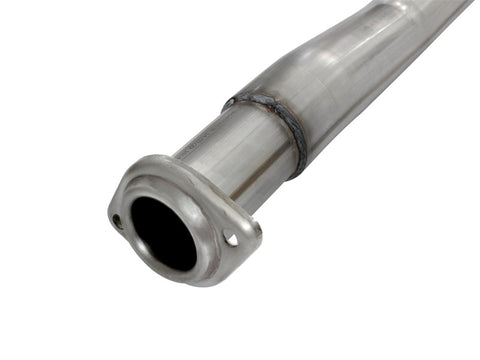 aFe Atlas Exhausts 4in Cat-Back Aluminized Steel Exhaust Sys 2015 Ford F-150 V6 3.5L (tt) Black Tip - 49-03069-B