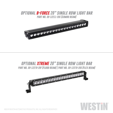 Westin 15-19 Chevrolet Silverado 2500/3500 Pro-Mod Front Bumper - Textured Black - 58-41165