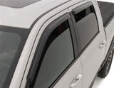 AVS 09-18 Dodge RAM 1500 Crew Cab Ventvisor Outside Mount Window Deflectors 4pc - Smoke - 94109