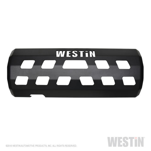 Westin 18-22 Jeep Wrangler JL (Excl. 4xe) Muffler Skid Plate - Tex. Blk - 42-21105