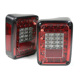 Rugged Ridge Led Tail Light Set Smoke 07-18 Jeep Wrangler - 12403.88