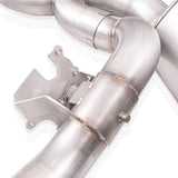 Stainless Works 20-21 Chevrolet Corvette C8 6.2L Redline Cat-Back Exhaust w/ Matte Black Tips - C8CBR-B
