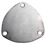 QTP 3.5in Bolt-On QTEC 3 Bolt Cover Plate - 10350C