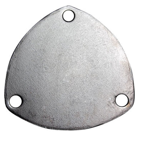 QTP 3.5in Bolt-On QTEC 3 Bolt Cover Plate - 10350C