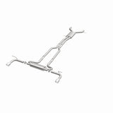 MagnaFlow 07 Audi Q7 V8 4.2L Dual Split Rear Exit Stainless Cat-Back Perf Exhaust - 15085