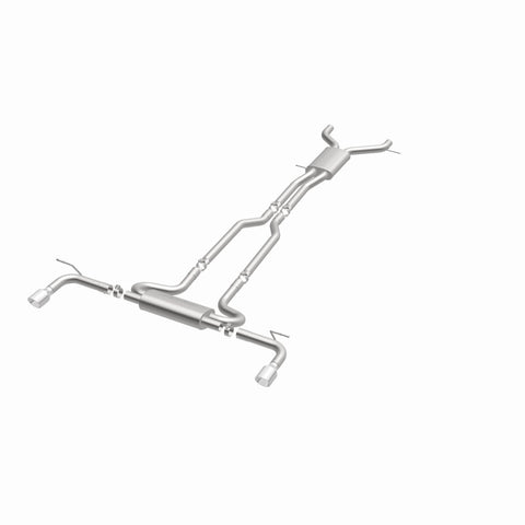 MagnaFlow 07 Audi Q7 V8 4.2L Dual Split Rear Exit Stainless Cat-Back Perf Exhaust - 15085