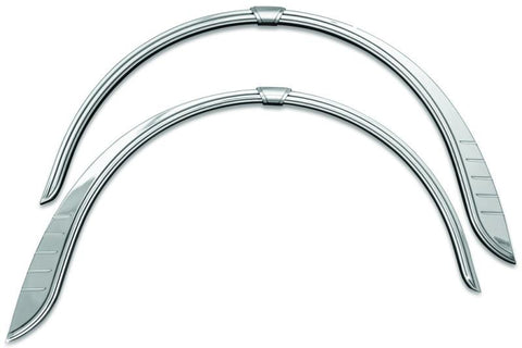 Kuryakyn Rear Fender Flares For Trikes Chrome - 7214