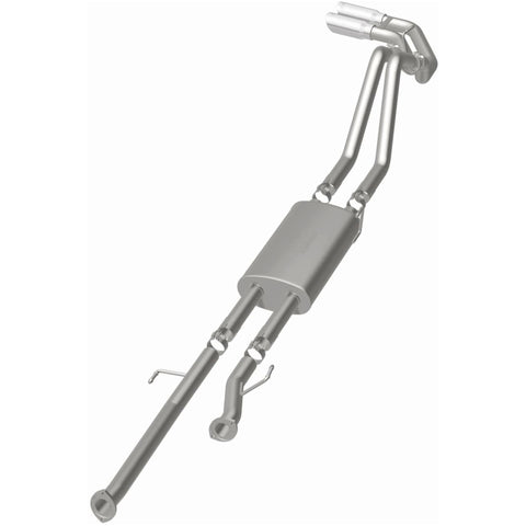 MagnaFlow 14 Toyota Tundra V8 4.6L/5.7L Stainless C/b Exhaust Dual same side pass. rear tire - 15306