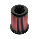 Injen 8-Layer Oiled Cotton Gauze Air Filter w/ Twist Lock - 3.5in ID / 5.5in Base / 6.3in H - X-1135-BR