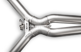 Akrapovic 16-17 AMG C63 Coupe Evolution Line Cat Back (Titanium) w/ Carbon Tips (Req. Link Pipe) - MTP-ME/T/3H