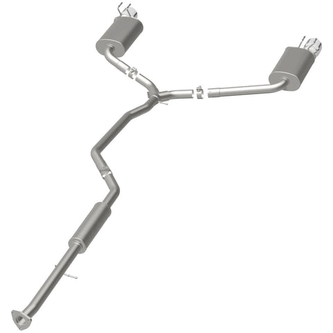 MagnaFlow Sys C/B 2015 Honda Accord 3.5L V6 2.5in SS Dual Split Rear Polished 4.5 Tip - 19181