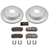 Power Stop 12-15 Chevrolet Captiva Sport Rear Z17 Evolution Geomet Coated Brake Kit - CRK2092