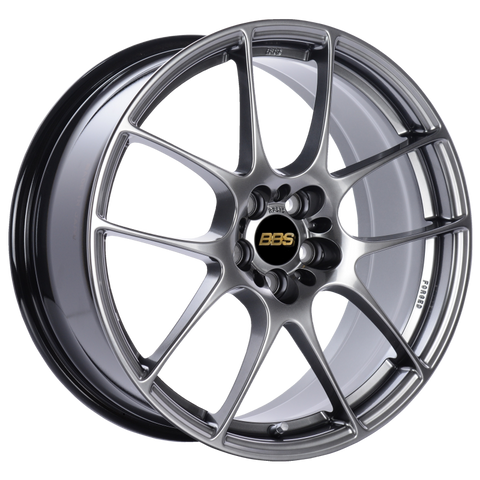 BBS RF 18x8 5x120 ET35 Diamond Black Wheel -82mm PFS/Clip Required - RF513DBK