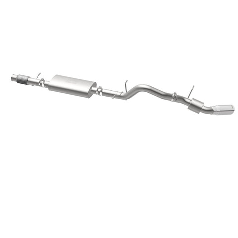 MagnaFlow MF Series SS Cat-Back Exhaust Single Passenger Side Rear Exit 2015 Cadillac Escalade - 19177