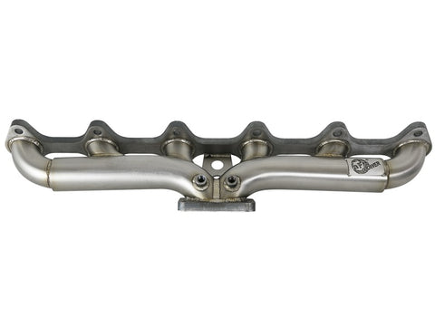 aFe Twisted Steel Header Turbo Manifold (T3) 98.5-02 Dodge Diesel Trucks L6 5.9L (td) - 48-32020