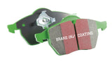 EBC 93-96 Volkswagen Eurovan 2.5 Solid Rotors Greenstuff Front Brake Pads - DP61030