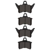 DFC 88-90 Dodge Dynasty Rear 4000 Hybridynamic Brake Pads - 4000-0386-00