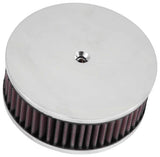 K&N 4in ID / 5.5in OD / 2in H Custom Assembly Filter designed to fit Harley-Davidson Motorcycle - RK-3201