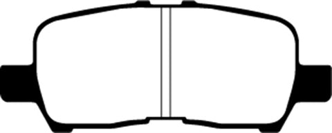 EBC 05-09 Buick Allure (Canada) 3.6 Greenstuff Rear Brake Pads - DP21684