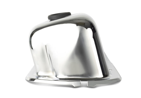 Ford Racing Ford Mustang Logo Stamped Steel Chrome Valve Covers - 302-100