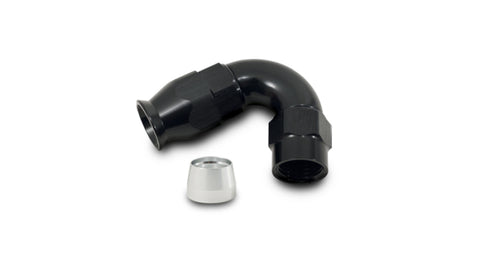 Vibrant -4AN 120 Degree Hose End Fitting for PTFE Lined Hose - 28204