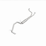 MagnaFlow CatBack 07-15 Nissan Titan V8 LGAS/LFLEX Single MF Polished Stainless Exhaust - 19421