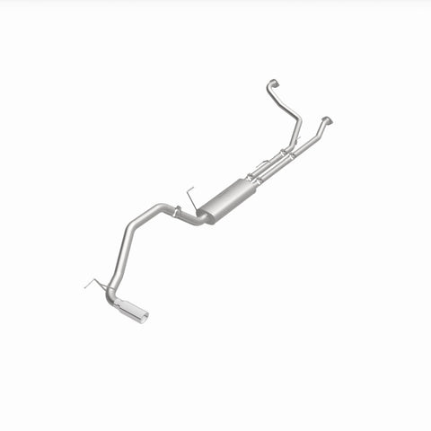 MagnaFlow CatBack 07-15 Nissan Titan V8 LGAS/LFLEX Single MF Polished Stainless Exhaust - 19421