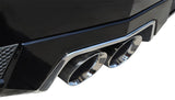 Corsa 2011-2015 Cadillac CTS Coupe V 6.2L V8 Polished Sport Axle-Back Exhaust - 14942