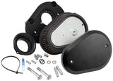 K&N 08-15 Harley Davidson Street Metal High Flow Performance Intake Kit - Black - RK-3947B