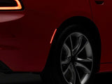 Raxiom 15-23 Dodge Charger Excluding Widebody Axial LED Side Marker Lights Front and Rear- Smoked - CR5949