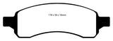 EBC 07+ Buick Enclave 3.6 Ultimax2 Front Brake Pads - UD1169