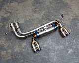VR Performance 01-05 BMW M3 E46 Titanium Exhaust System- Quad Titanium Tips - VR-E46M3-170