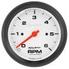 Autometer Phantom 6000RPM 3-3/8in. In-Dash Tachometer Gauge - 5875