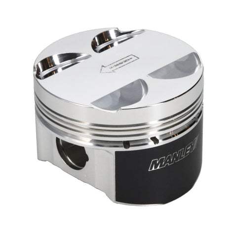 Manley 03-06 Evo 8/9 4G63T 86.0mm +1.0mm Over Bore 10.0/10.5:1 Flat Top Pistons w/ Rings - 606210C-4