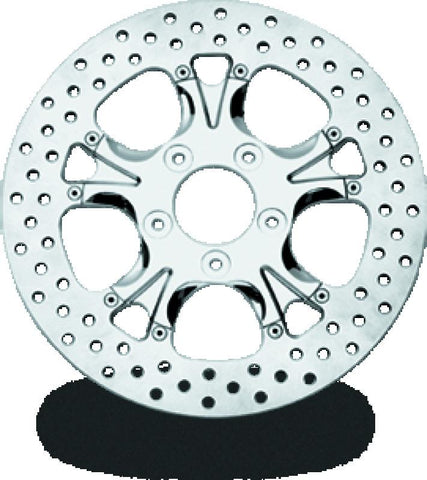 Performance Machine Disc/Carr 11.5 Gatlin Front - Chrome - 0133-1522GATS-CH