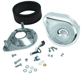 S&S Cycle 66-84 BT w/ 5 Gal Tanks Notched Teardrop Air Cleaner Kit for Super E/G Carbs - 17-0440