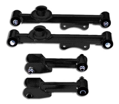 Granatelli 79-04 Ford Mustang Rear Upper & Lower Control Arms - Black - GMRS7901B