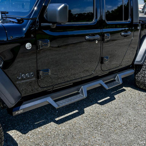 Westin 2020 Jeep Gladiator HDX Drop Nerf Step Bars - Textured Black - 56-14165