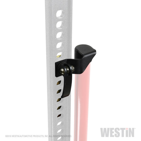 Westin 07-18 Jeep Wrangler JK WJ2 Off-Road Jack Mount - Textured Black - 59-89015