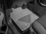 WeatherTech 00-05 Hyundai Accent Front Rubber Mats - Grey - W39GR