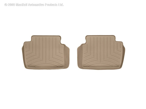 WeatherTech 00 BMW 323i Rear FloorLiner - Tan - 451272
