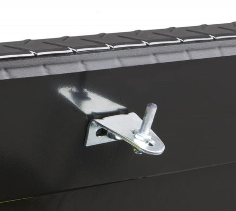 Lund 67-99 Chevy CK Ultima Single Lid Crossover Tool Box - Black - 79100