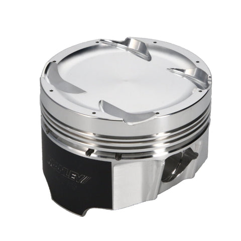Manley Mitsubishi 4G63/4G63T EVO VIII/IX 85mmSTD -2.5cc Dish Platinum Lightweight Piston Set w/Rings - 606400CE-4