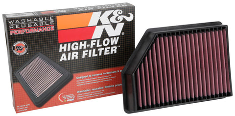 K&N 2020 Chevrolet Silverado 2500/3500 6.6L Diesel Drop In Replacement Air Filter - 33-5098